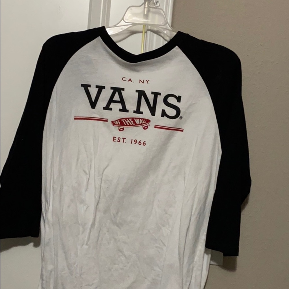 Vans off the wall quarter sleeve shirt